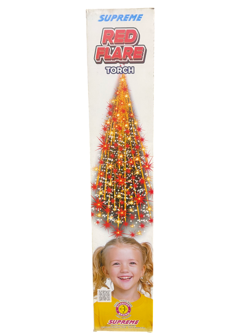 Red Flare Torch