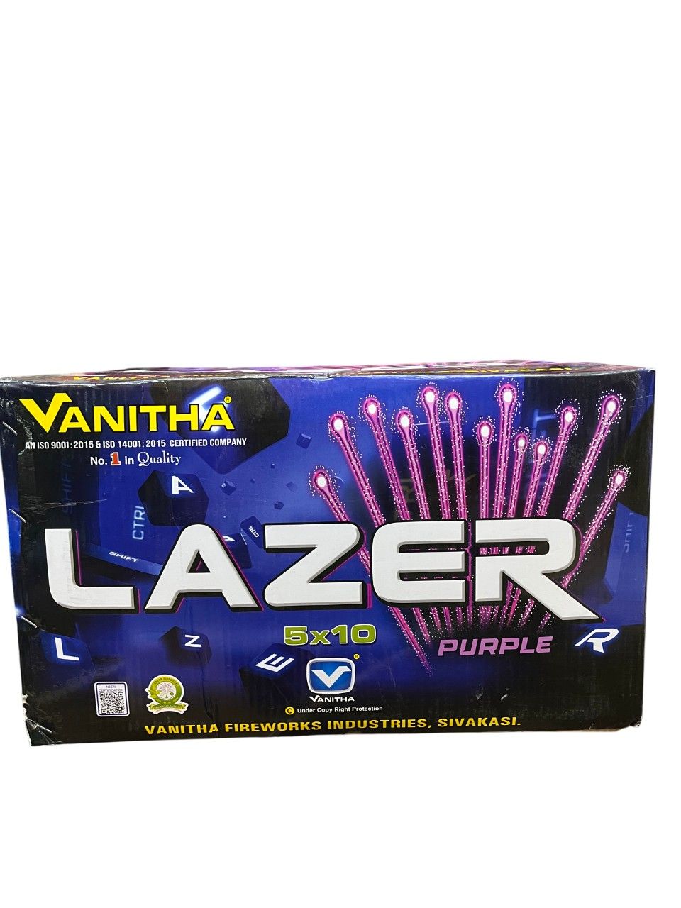 Lazer Purple 5*10
