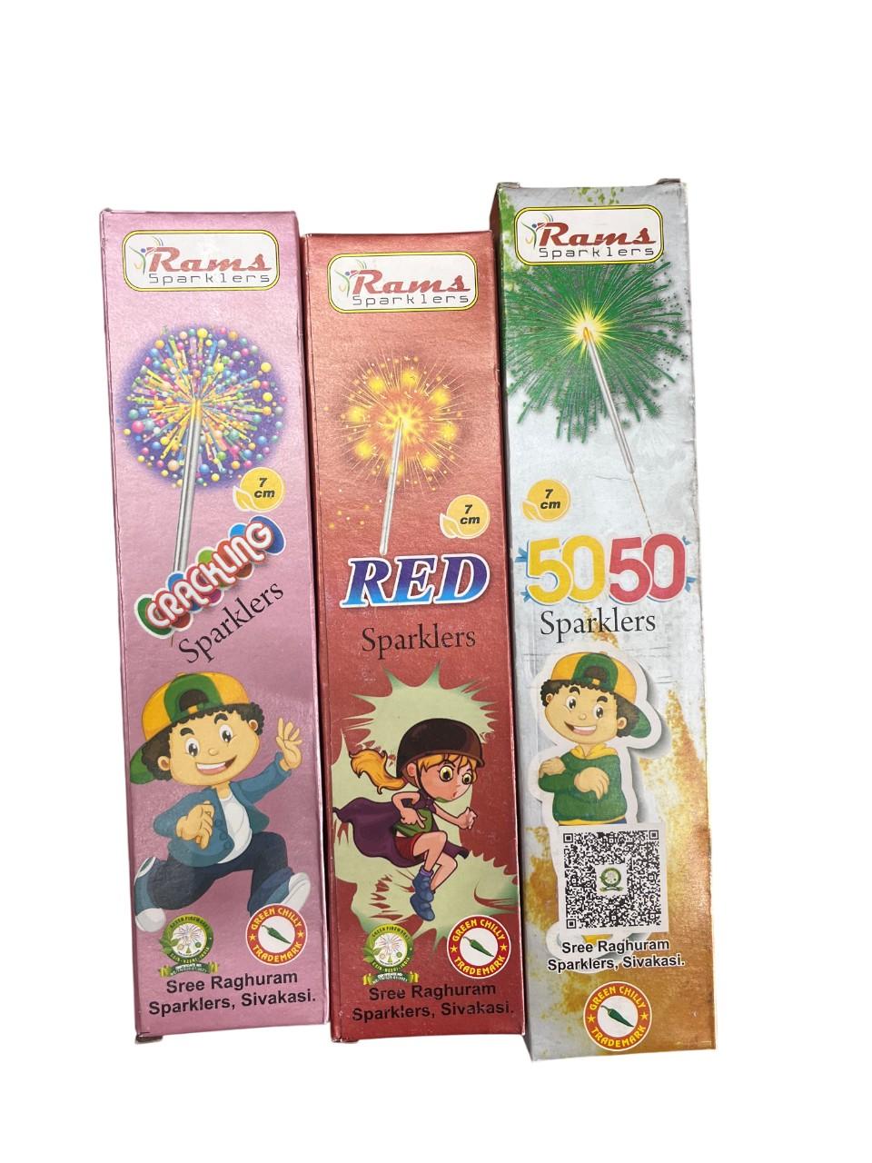 Rams 7cm Sparklers Mix