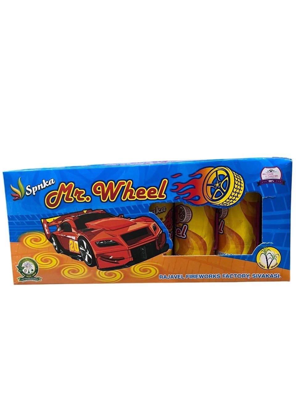 Spnka MR Wheel(Burst with chakkar)